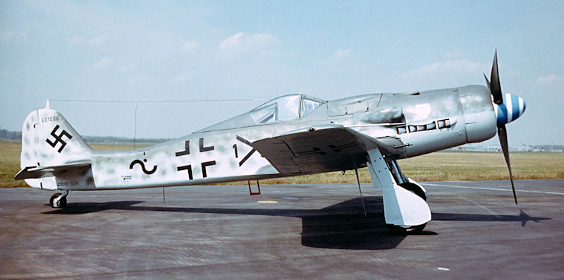 Tin Sign Focke Wulf FW 190D-9 